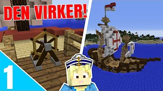 SKIBE I MINECRAFT!! - Dansk
