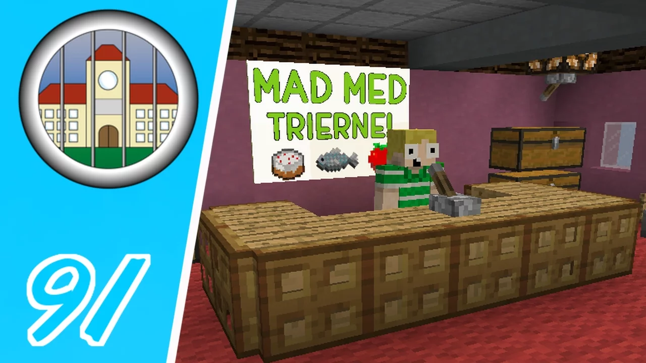 Dansk Minecraft - Prison #91: SYGT STUDIE!!