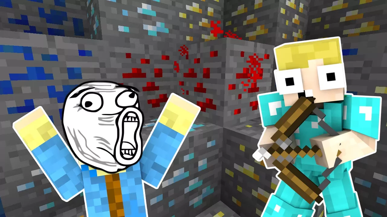 Dansk Minecraft - VILDESTE TAKTIK!!