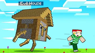 Finder LEVENDE HUS I Minecraft!!