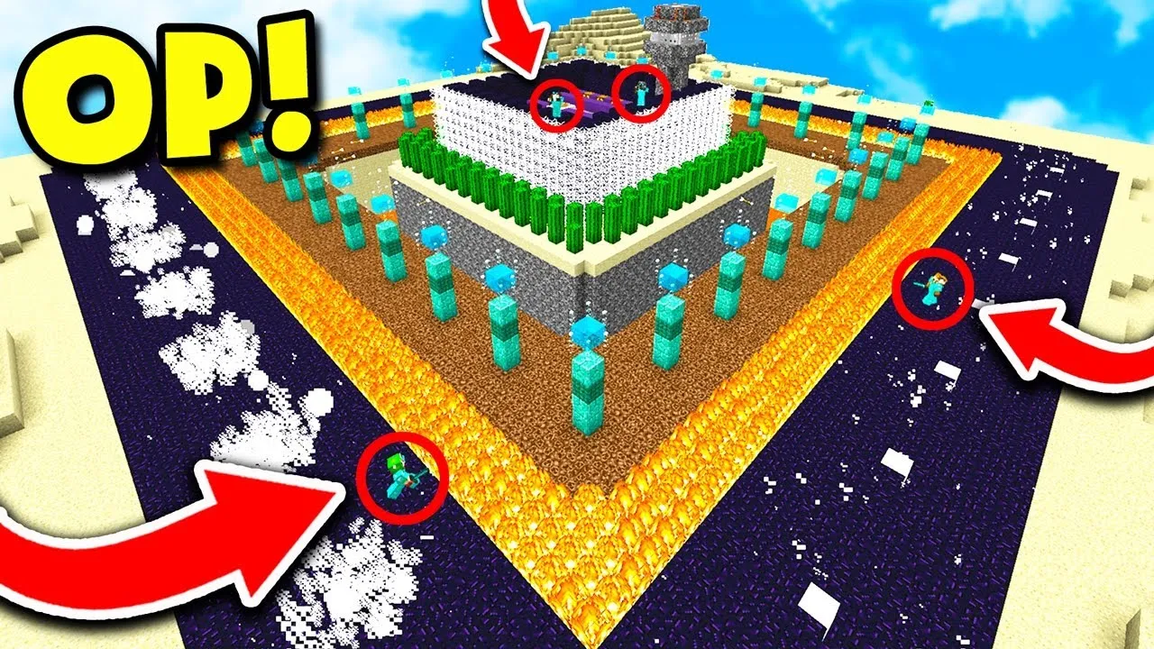 NOOB vs PRO :: VILDE BASER!! - Dansk Minecraft