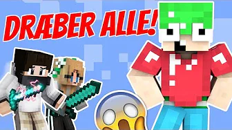 Dansk Minecraft - EMIL DRÆBER ALLE!! - Lucky