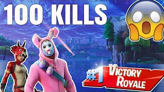 100 FORTNITE KILLS!! - Dansk