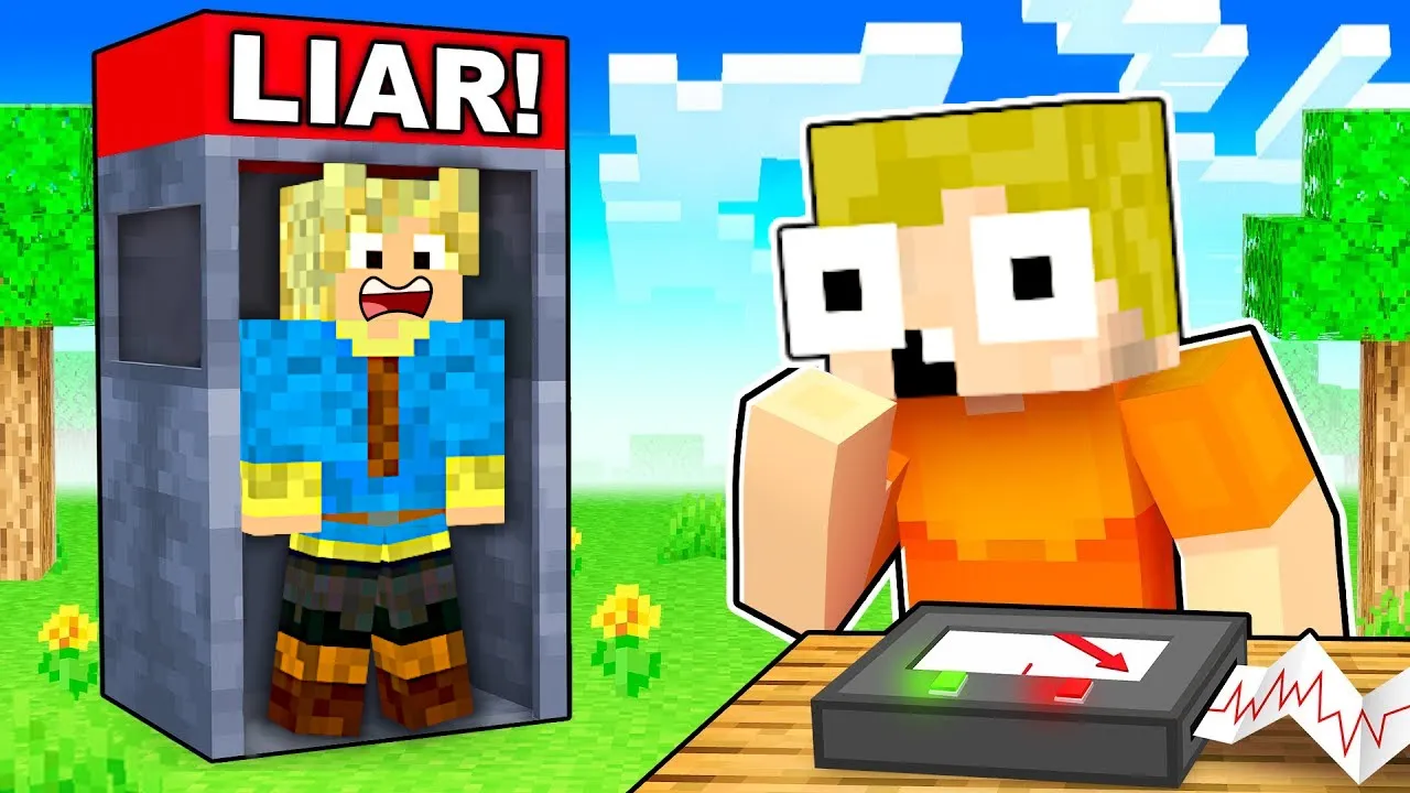 Jeg Bruger Løgn Detektor På Mikkel!! - Dansk Minecraft