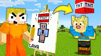 Hvad Jeg Tegner Sker I Minecraft IGEN?!