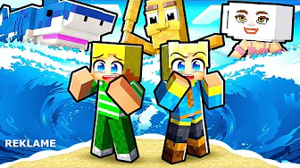 Vi Overlever En CRAZY TSUNAMI i Minecraft?!