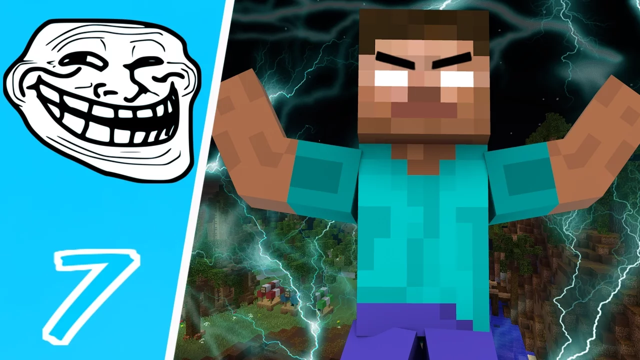 Dansk Minecraft - Trolling #07: HEROBRINE TROLL!!