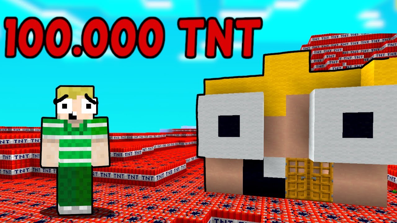 Denne TNT Sprænger HELE VERDEN!! - Dansk Minecraft