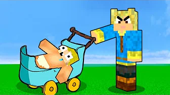 Jeg Er Mikkels BABY i Minecraft!!