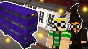 Hogwarts Eventyret #01 - BUSSEN TIL HOGWARTS!! (Dansk Minecraft)