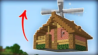 HUS DER FLYVER!! - Dansk Minecraft