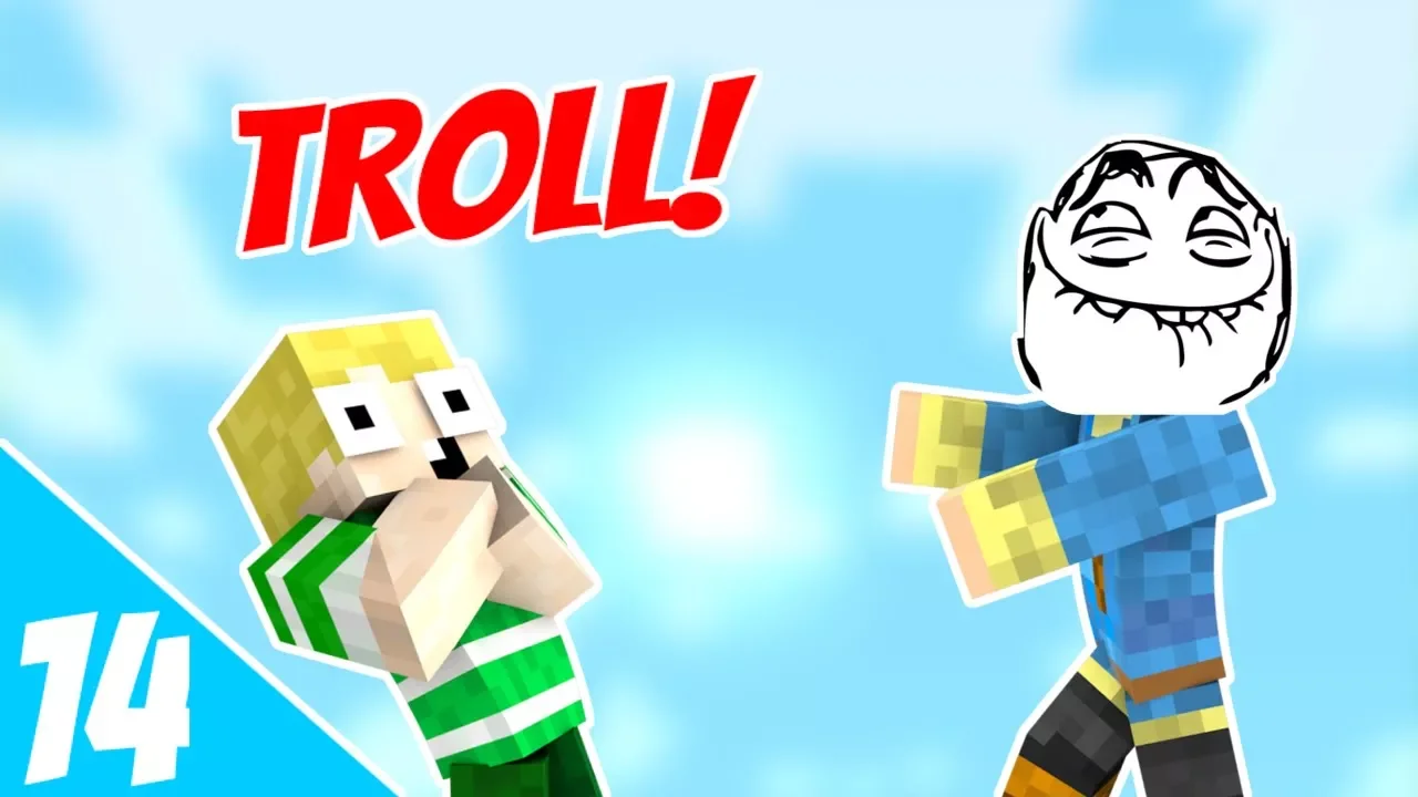 Dansk Minecraft - DEN SJOVESTE TROLL!!