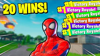 JEG VANDT 20 GAMES I TRÆK!! - Dansk Fortnite