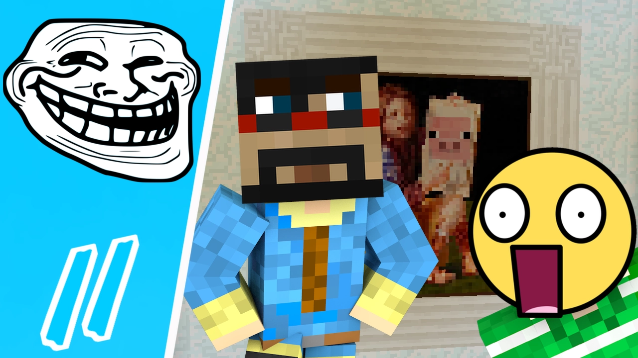 Dansk Minecraft - Trolling #11: YOUTUBERS TROLL