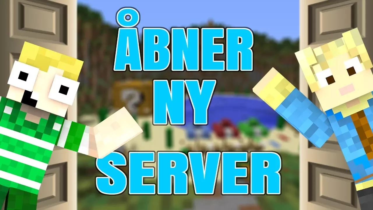 ÅBNER NY SERVER - MeNation (Dansk Minecraft)