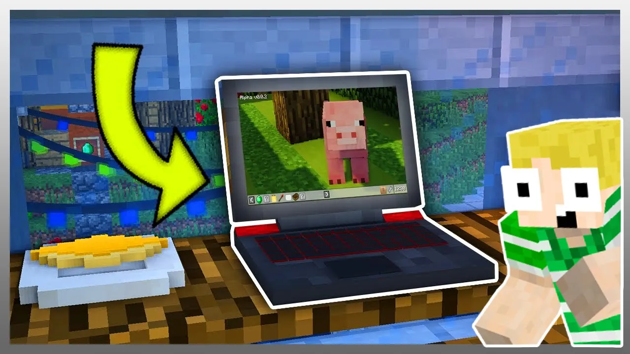 COMPUTER I MINECRAFT!! - Dansk Minecraft