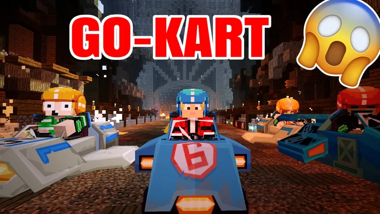 GO-KART I MINECRAFT!! - Dansk