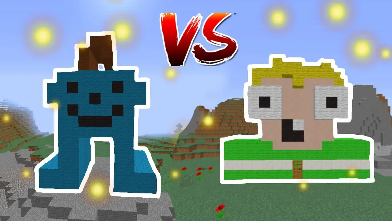 NOOB vs PRO :: SJOVESTE CHALLENGE!! - Dansk Minecraft