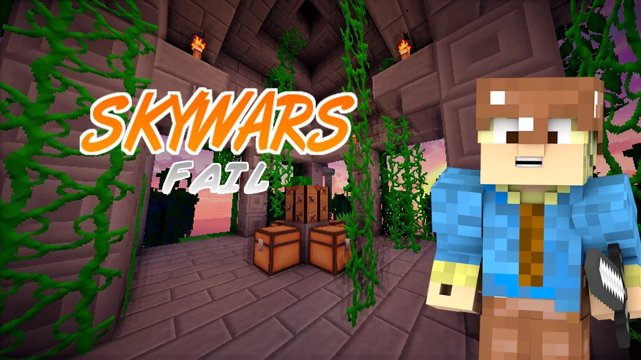 Dansk: Skywars med gutterne - FAIL!