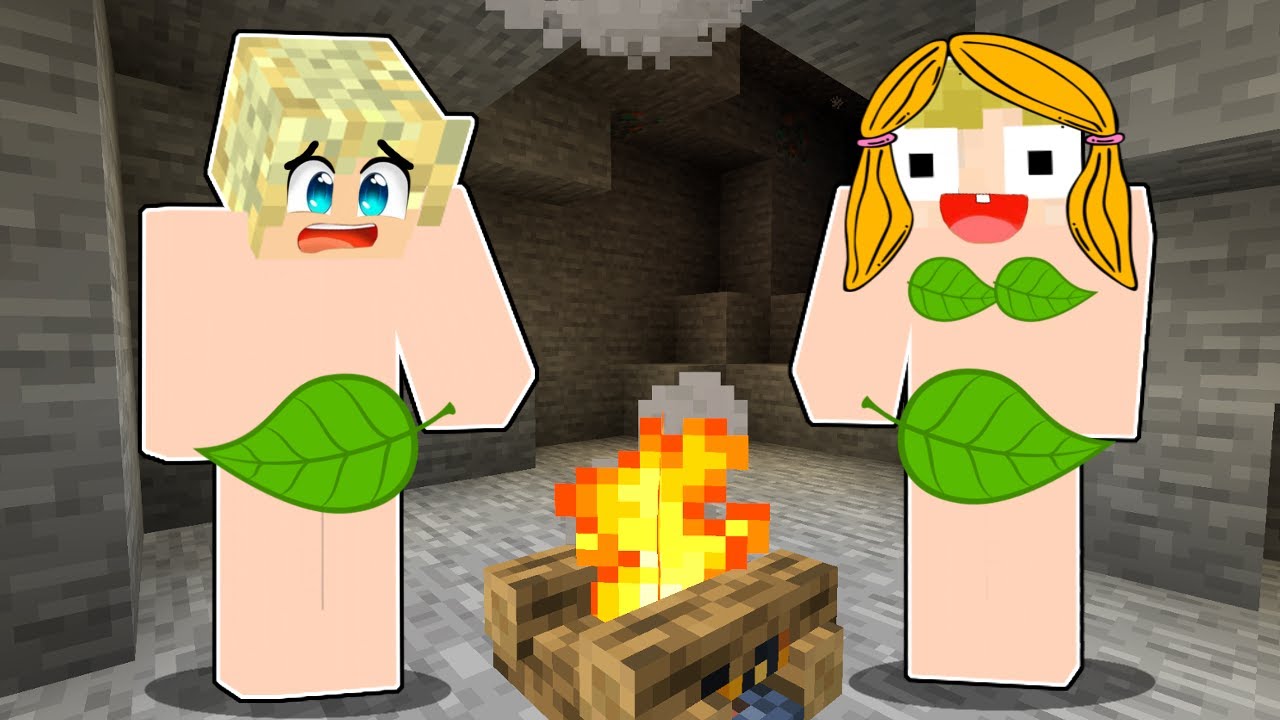 Livet Som ADAM OG EVA I Minecraft!!