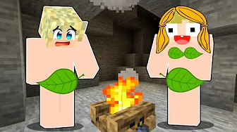 Livet Som ADAM OG EVA I Minecraft!!