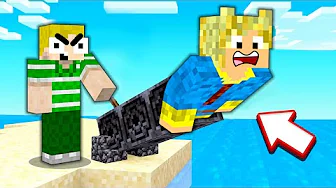 Jeg Bliver Skudt Ud Af KANONER I Minecraft!