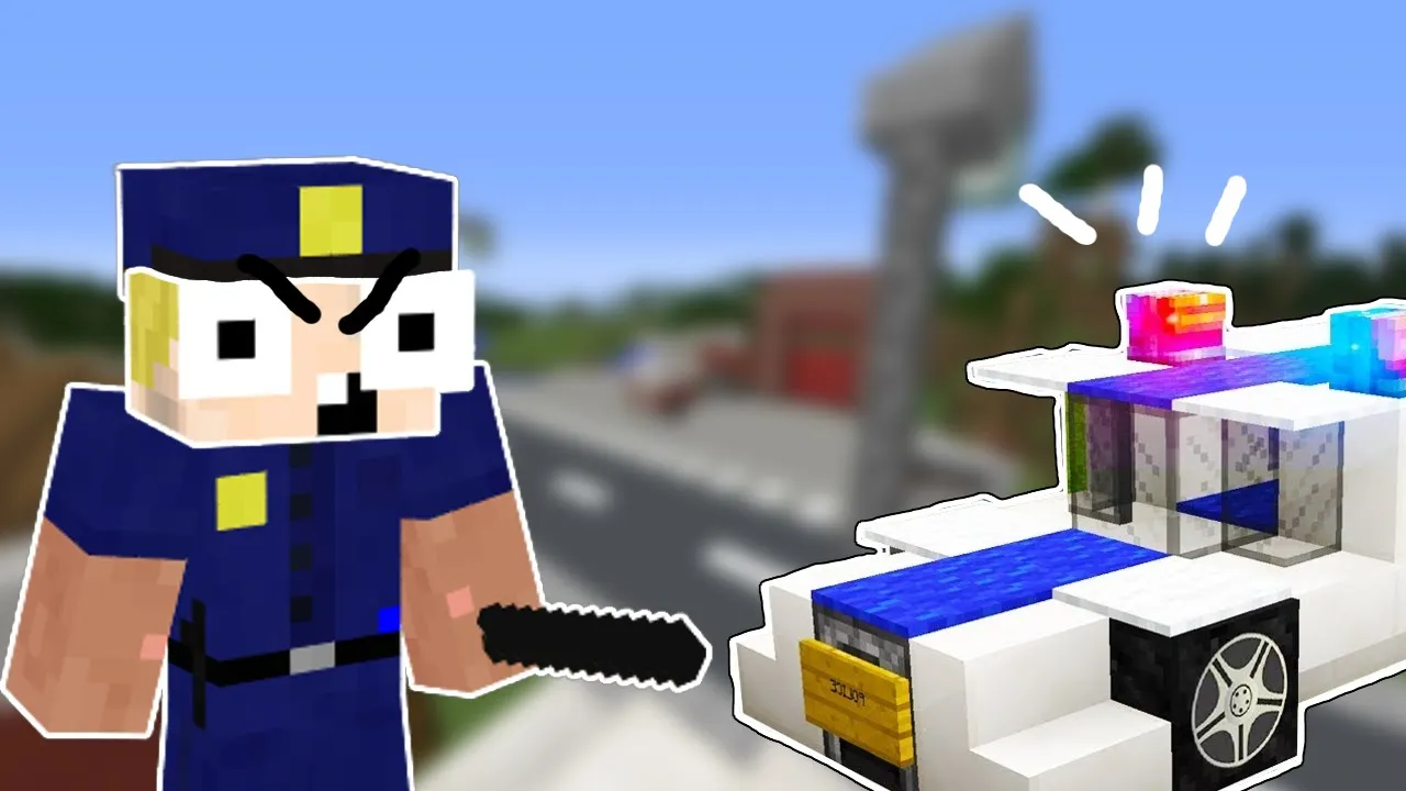 EMIL SOM POLITI MAND?! - Dansk Minecraft