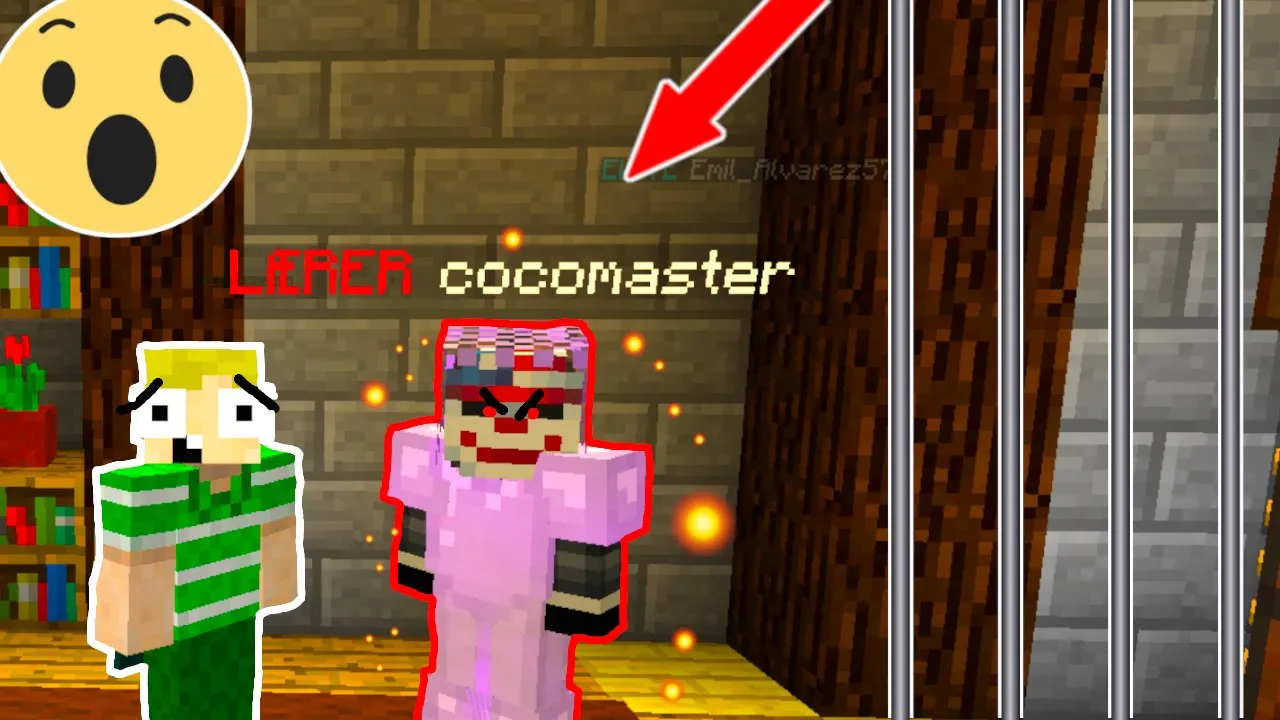 Skole Prison #1 - SLOG EN LÆRER?! (Dansk Minecraft)