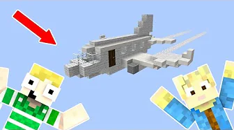 Dansk Minecraft - Fortabt #11: BYGGER ET FLY!!
