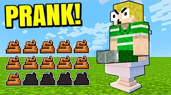 Sjoveste Toilet Prank På MIKKEL!! - Dansk Minecraft