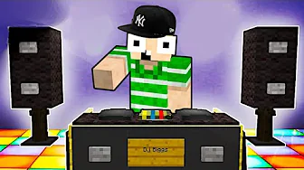 Jeg Arbejder Som DJ i Minecraft!!