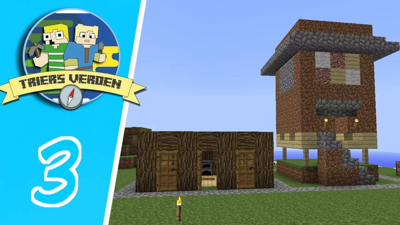 Dansk Minecraft - Triers Verden #03: EMIL MOD MIKKEL!