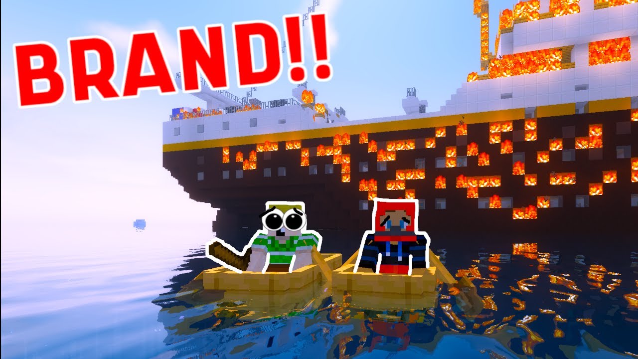 JEG SATTE ILD TIL TITANIC!! - Dansk Minecraft Titanic #4