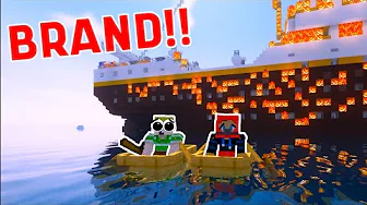 JEG SATTE ILD TIL TITANIC!! - Dansk Minecraft Titanic #4