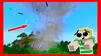 🤬KÆMPE FARLIG TORNADO SMADRER ALT!!🤬 - Dansk Minecraft Titanic #7