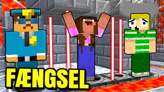 Dorte Kom I FÆNGSEL I Minecraft!!