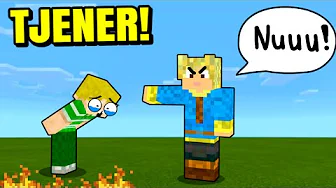 Jeg er Mikkels Tjener For En Dag!! - Dansk Minecraft