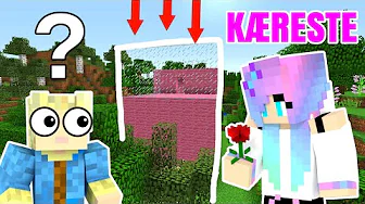 MIN KÆRESTES HEMMELIGE BASE! - Dansk Minecraft