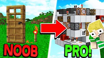 NOOB vs PRO :: REDSTONE MASKINER!! - Dansk Minecraft