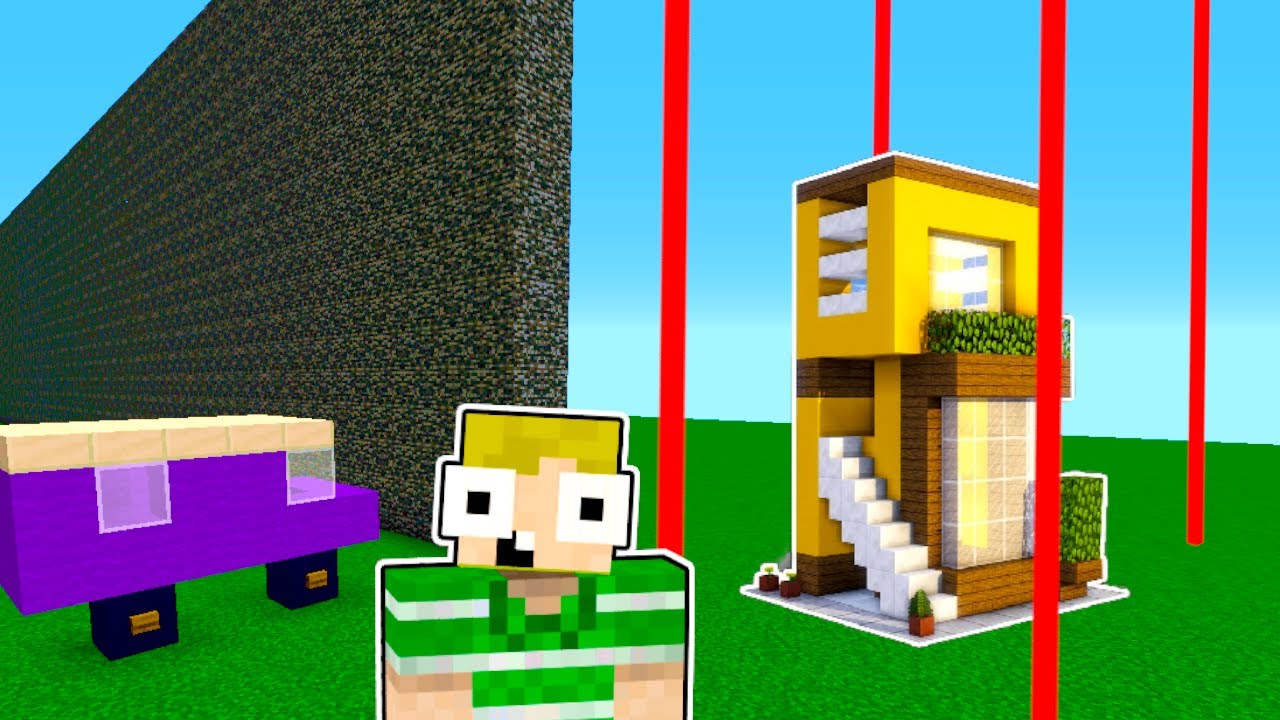 Jeg Snyder Med ROBOTTER I Byggekonkurrence I Minecraft!