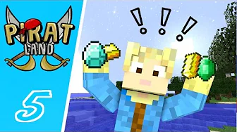 Dansk Minecraft - Piratland #5: VINDER MANGE PENGE!!