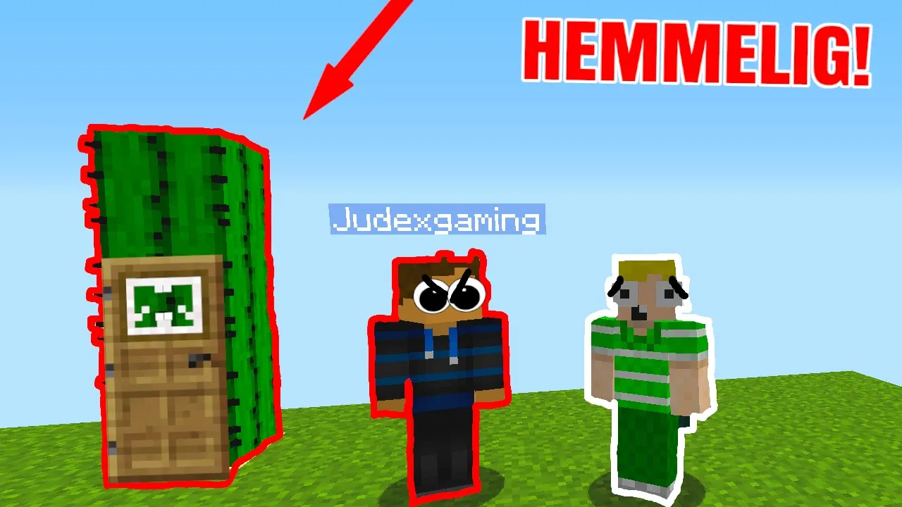 JUDEX HEMMELIGE BASE!! - Dansk Minecraft