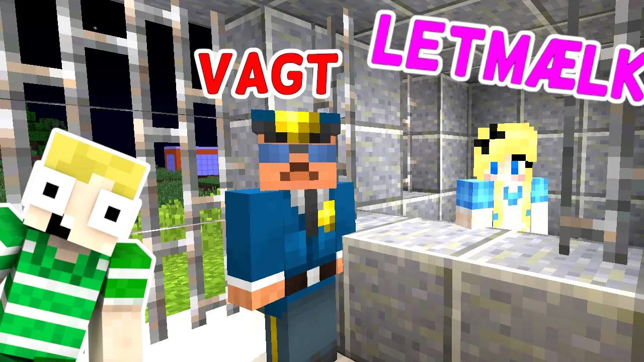 LETMÆLK I FÆNGSEL! - Dansk Minecraft