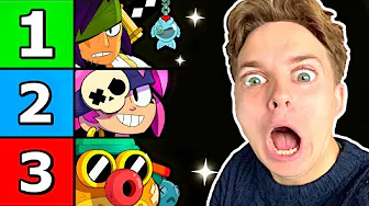 TOP 3 BRAWLERS!! - Dansk Brawl Stars