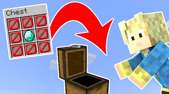 Dansk Minecraft - 1 KISTE 1 TING CHALLENGE!!