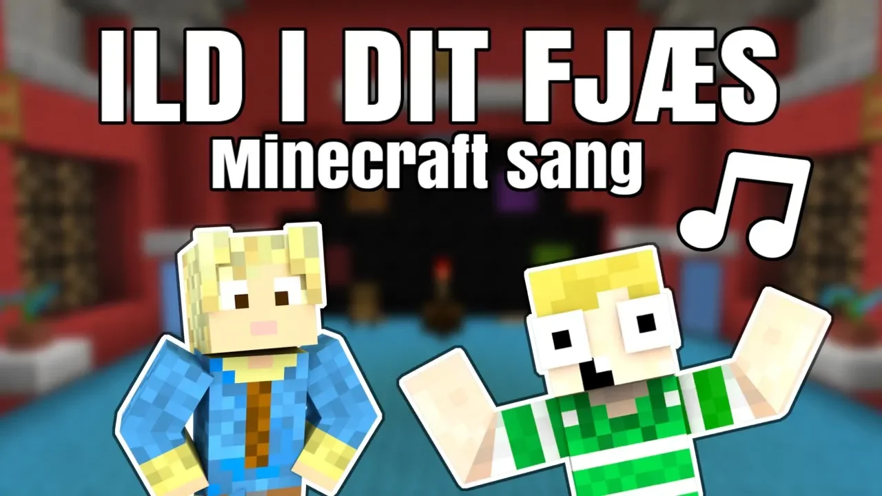 ♪ ILD I DIT FJÆS ♪ - feat Gammelfar Musik (Minecraft sang)
