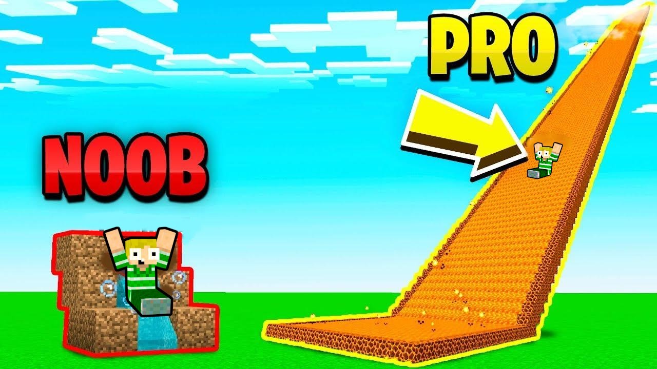 NOOB vs PRO // Vildeste VANDLAND I Minecraft!!