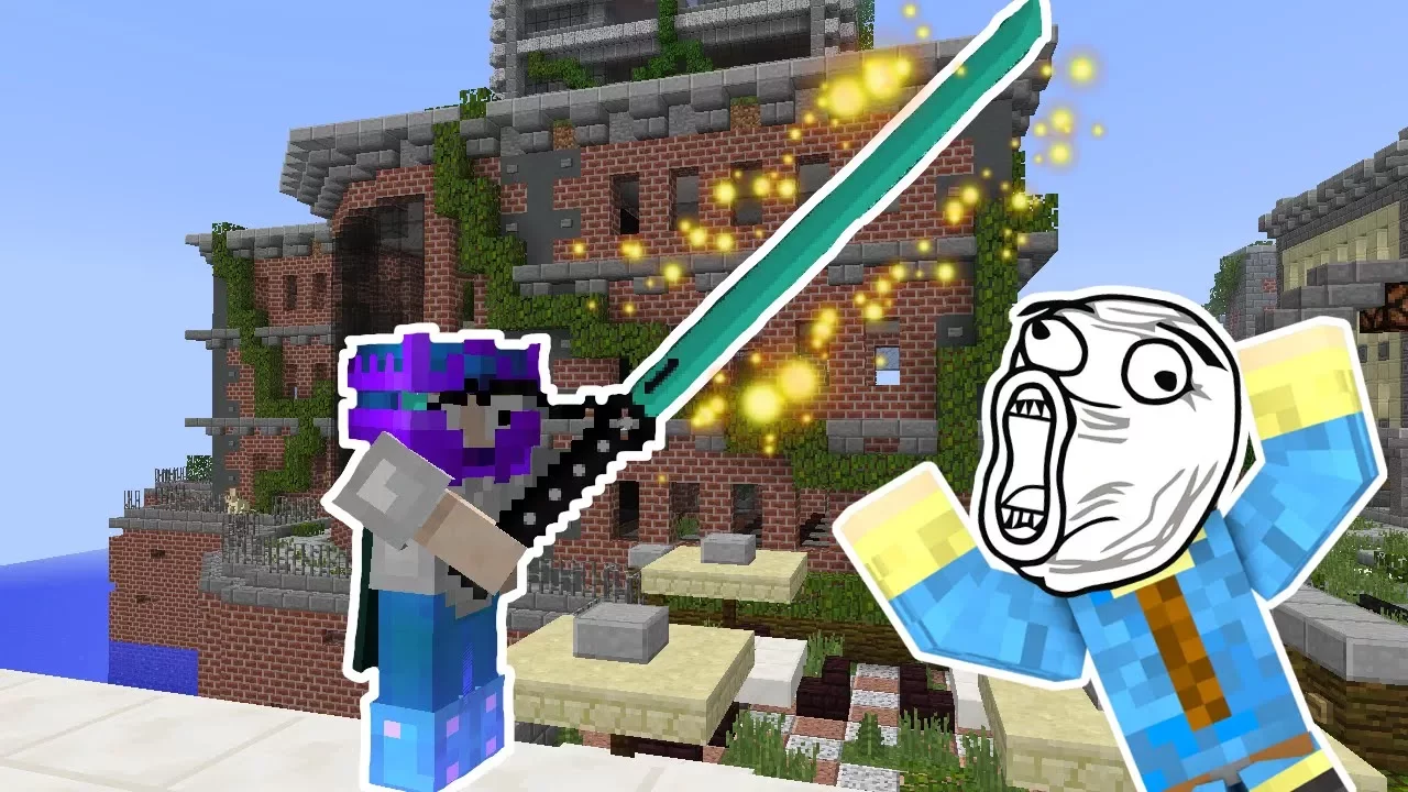 Dansk Minecraft - Lucky Blocks #43: VILDT LYS SVÆRD!!