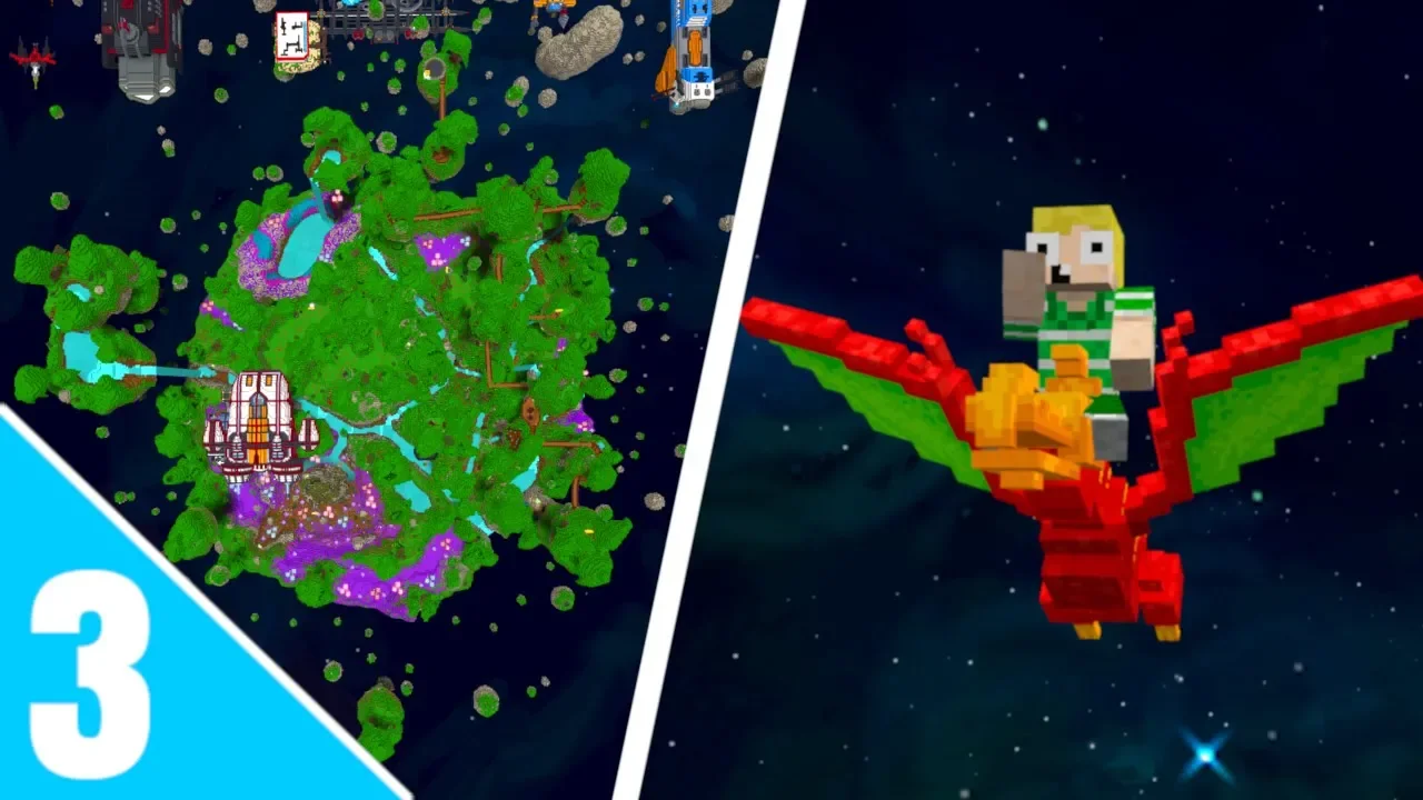 Måne Ekspeditionen #3: FLYVER PÅ DRAGER!!