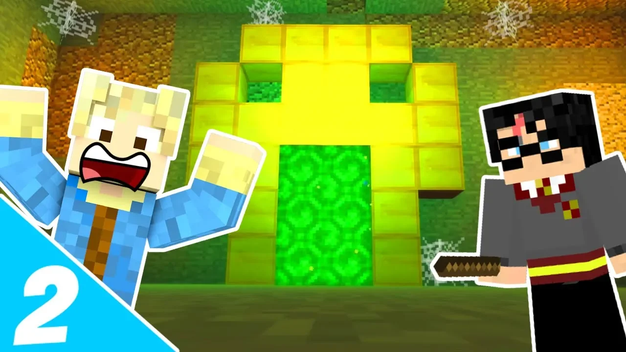 Dansk Minecraft - Harry Potter #2: PORTAL VIRKER!!